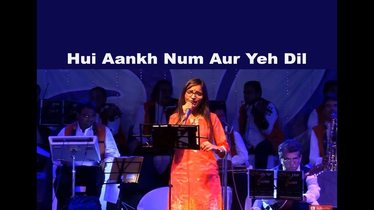 Hui Aankh Nam Aur   Mayur Soni   Nadeem Shravan  Anuradha Paudwa l Saathi   Honey Tune Band