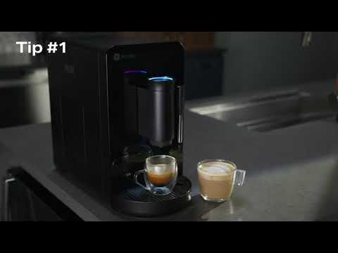 GE Profile Semi Automatic Espresso Machine + Frother - Black