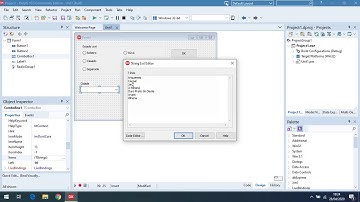 Componentes RadioGroup, ComboBox e ListBox da VCL Delphi (parte 2)