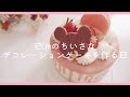 【お菓子作り】12㎝のデコレーションケーキを作る日