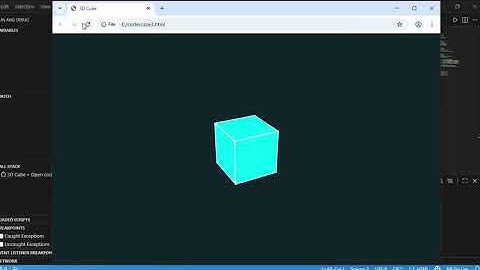 3D Cube Animation Using HTML & CSS | Pure CSS 3D Rotating Cube Tutorial