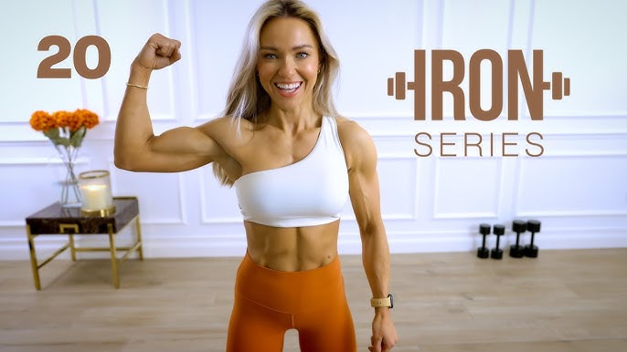 IRON Series 30 Min Dumbbell Glute Workout - Supersets