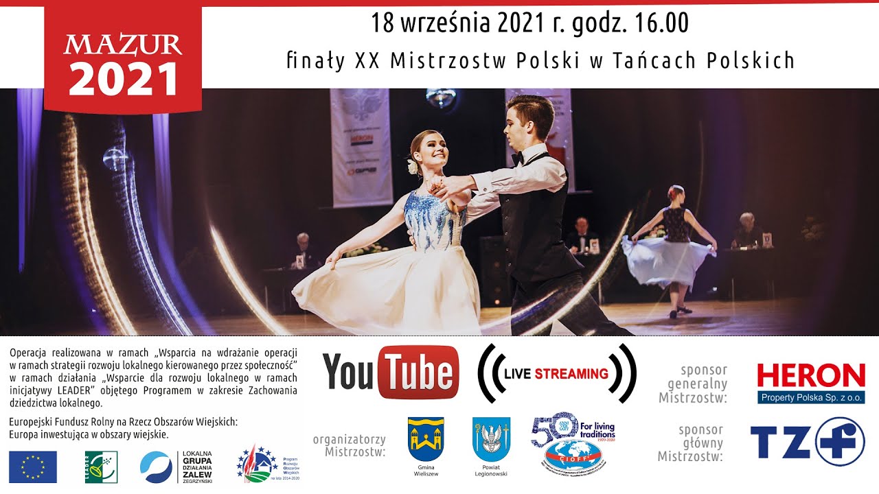 XX MISTRZOSTWA POLSKI W TAŃCACH POLSKICH - finały