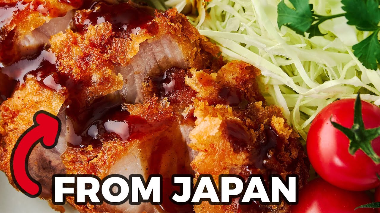 BEST Tonkatsu Recipe (豚カツ - Japanese Pork Cutlet)
