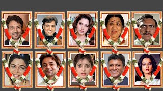 Death of Bollywood Actors And Actress \/Bollywood Actors And Actresses Died in 1991 To 2024