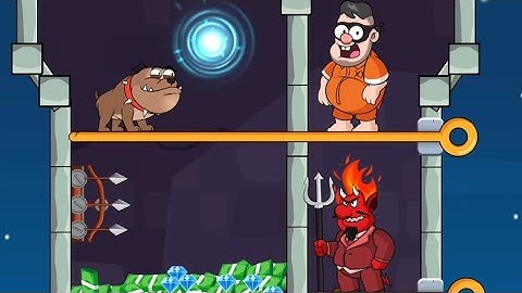 Prison Pin Rescue (Hard Level) Gameplay Level 20 to 25/ Pull The Pin