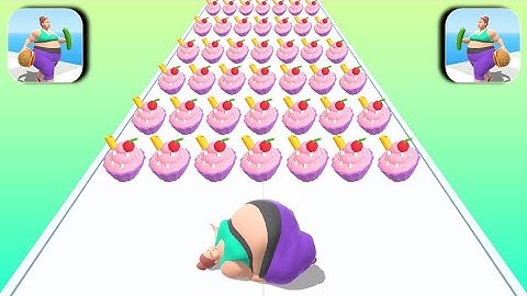 Fat 2 Fit in Max Level Mobile Game Walkthrough All Trailers New Update iOS, Android Gameplay MZOQPAL