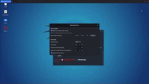 Using Peek to record full screen Linux / Kali / Ubuntu / Debian