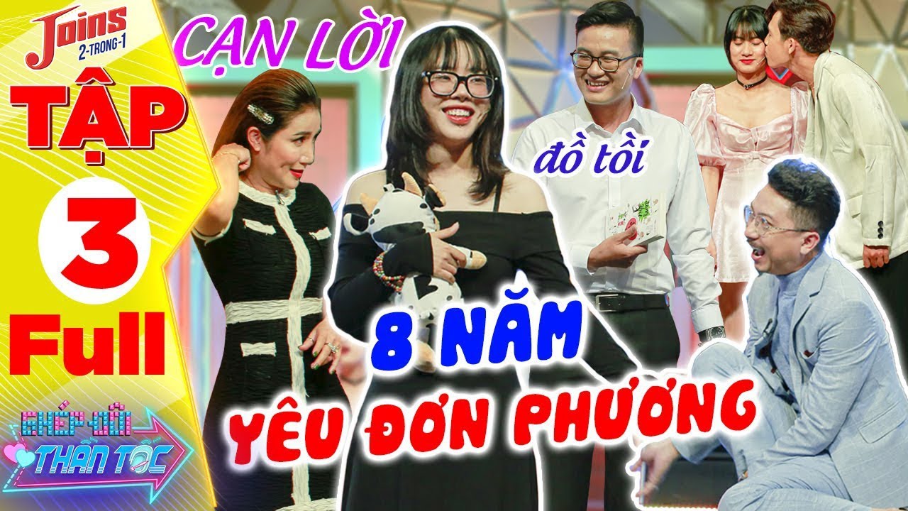 Ghép Đôi Thần Tốc #3 IChàng diễn viên ĐÒI LẠI QUÀ tặng cô gái để làm điều BẤT NGỜ, Cát Tường CẠN LỜI