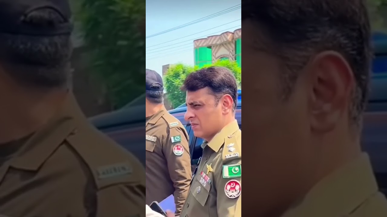 Great Police Officer | DPO || Ahmad || mohiuddin | mandi || bahauddin | Punjab || Police | 
