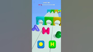 Blob Shifter 3D Level 387 | Brixuplayz #shorts #youtubeshorts #gaming