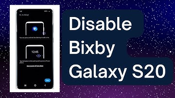 Disable Bixby Galaxy S20