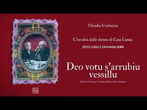 Deo votu s'arrubiu vessillu - Claudia Crabuzza - di Orlanda Sassu e Efisio Sanna, musica C. Crabuzza