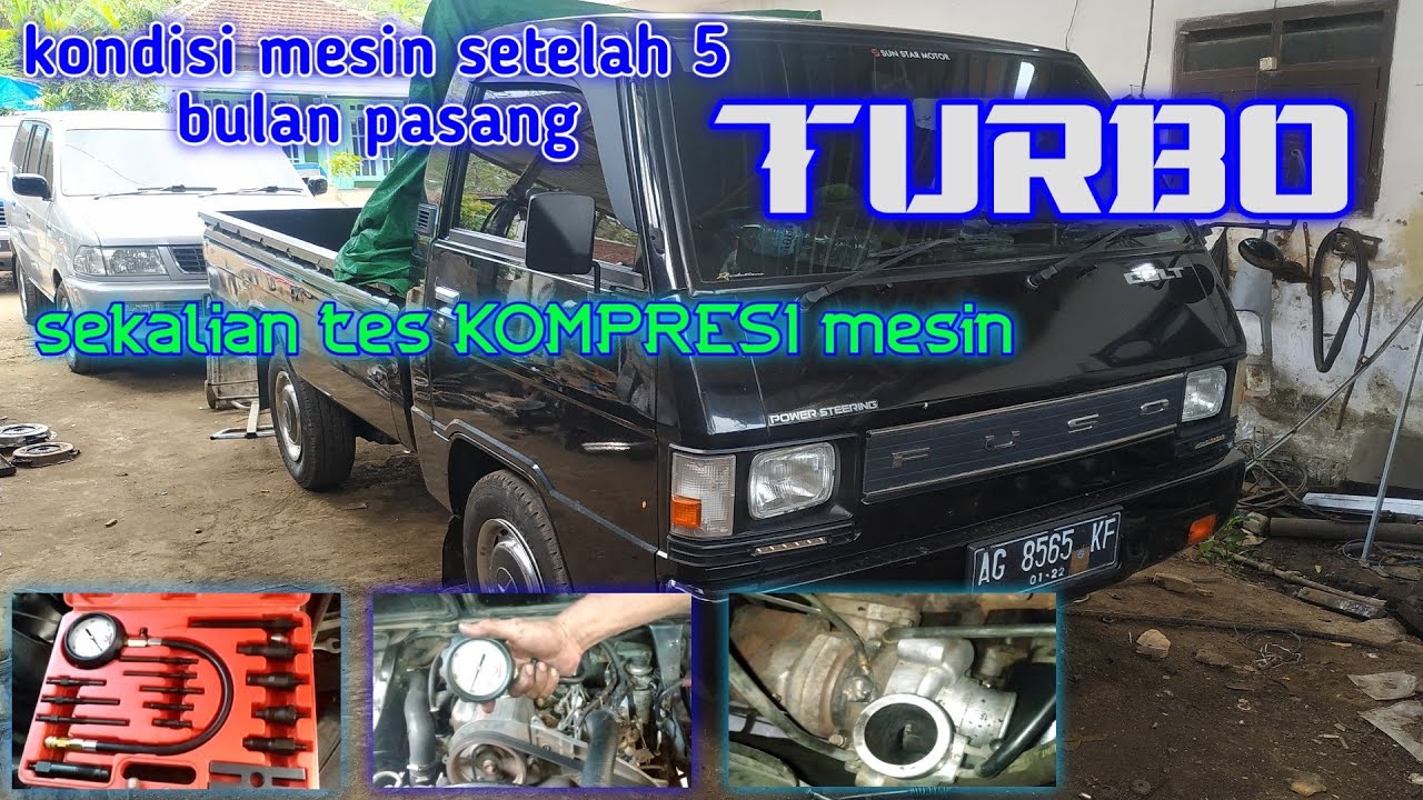 Kondisi Mesin L300 setelah pasang turbo