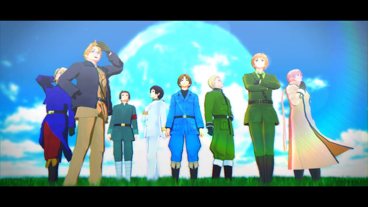 【APヘタリアMMD】サマータイムレコード