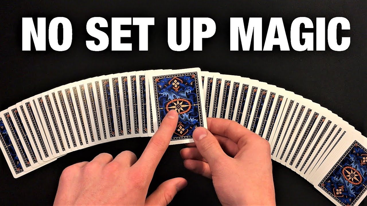 Fool Everyone With This Crazy No Set Up Card Trick Youtube