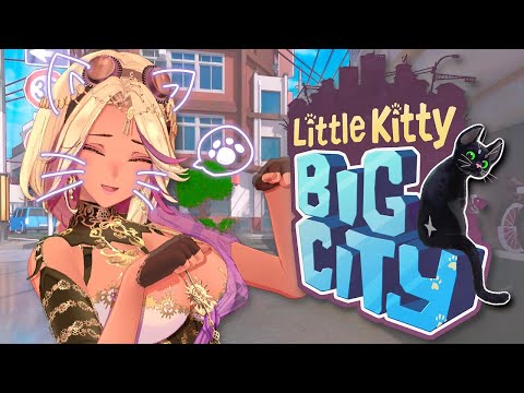 【実況】この街並み、何か変…？【Little Kitty, Big City】