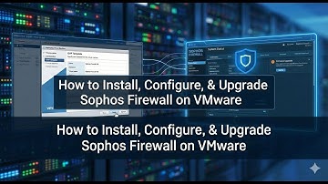 Sophos Firewall Tutorial: VMware Installation & Initial Configuration