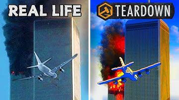 9/11: Real Life vs Teardown Simulation