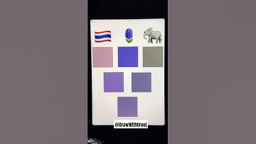 Colour Mixing 😍 #procreateart #colourmixing #colormixing #emojimix #emojimixing #colortheory