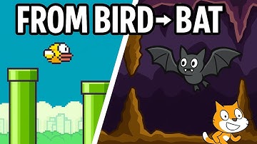 Scratch Game of the Month: Flappy Bat (Flappy Bird Remake) 🦇