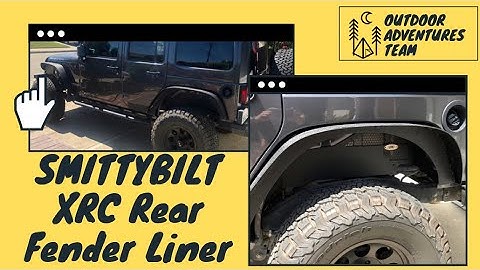 Jeep tj rear inner fender liner