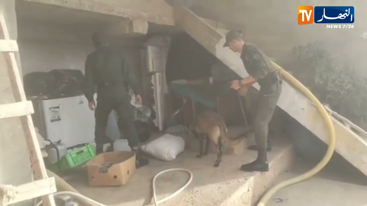 غليزان :  درك يلل يطيح بشبكة مختصة في المتاجرة بالمخدرات