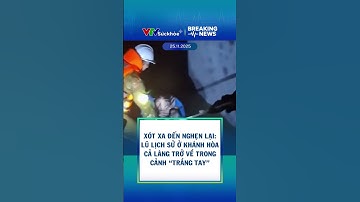 Xót xa đến nghẹn lại: Lũ lịch sử ở Khánh Hòa – Cả làng trở về trong cảnh trắng tay