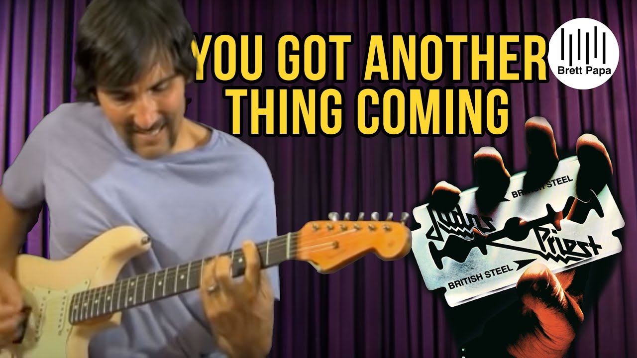 Judas priest you got another thing coming guitar lesson youtube