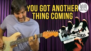 Judas Priest - You Got Another Thing Coming - Guitar Lesson