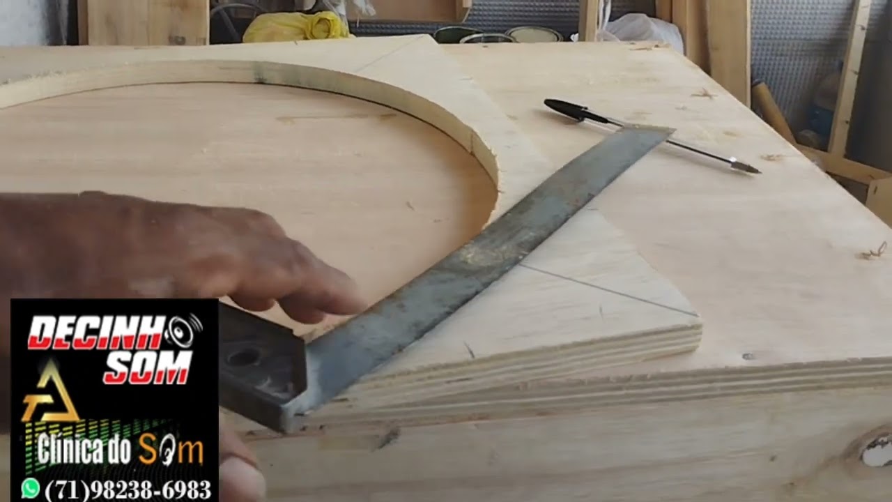 passo a passo da construção caixa Euclides p/15 polegadas 3k7