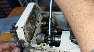 overlock machine 747 key maintenance