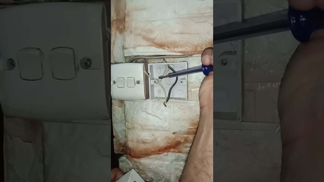 كيف ربط سويج مروحه سقفيه