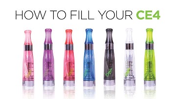 How to Fill Your CE4 Tank?