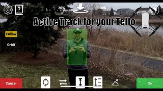 Upgrade your Tello with Follow me and Active track. - The Tellome App