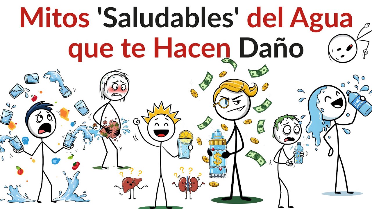 Mitos 'Saludables' del Agua que te Hacen Daño
