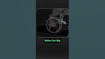 Robotic cat rig — mechanical, flexible, ready for action. 🐾⚙️ #Maya #3Drig #mayarigging