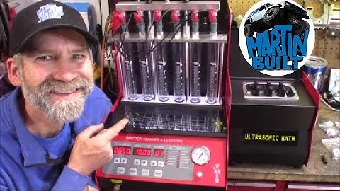 Fuel Injector Cleaner Tester (Unboxing and Setup CNC602A)
