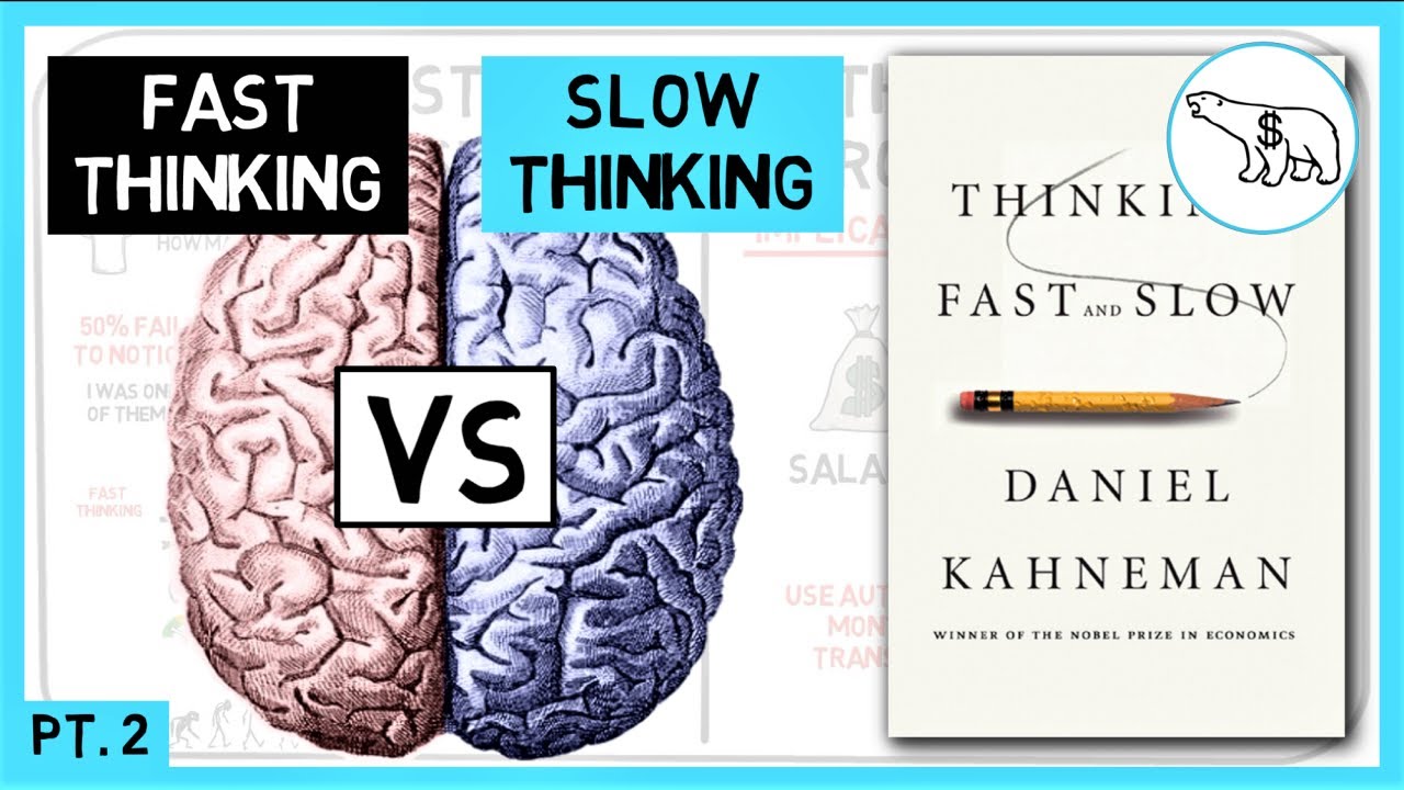 Thinking, Fast and Slow by Daniel Kahneman