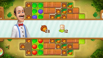 Gardenscapes Level 2047 Walkthrough "No Boosters Used"