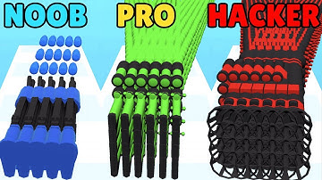 NOOB vs PRO vs HACKER in Match Gun 3D