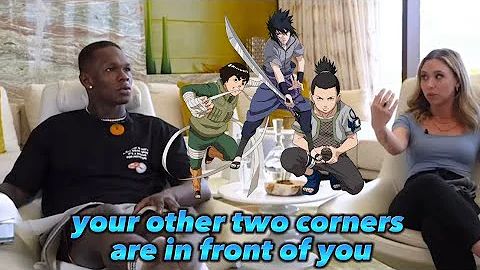 Israel Adesanya Wants Rock Lee, Shikamaru & Sasuke In His Corner For A Fight