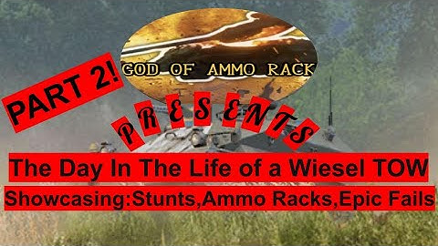 Presenting-The Day in the Life of a Wiesel TOW PART 2!-World of Tanks Console- #worldoftanksconsole