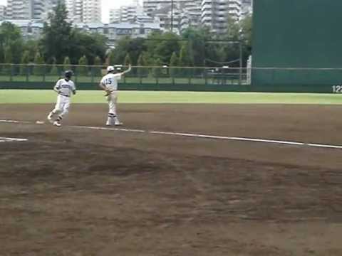 【マスターズ甲子園東京】安田学園OB対都立立川OB戦（その２）