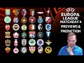 My Europa League Matchday 4 Previews & Predictions! #uel
