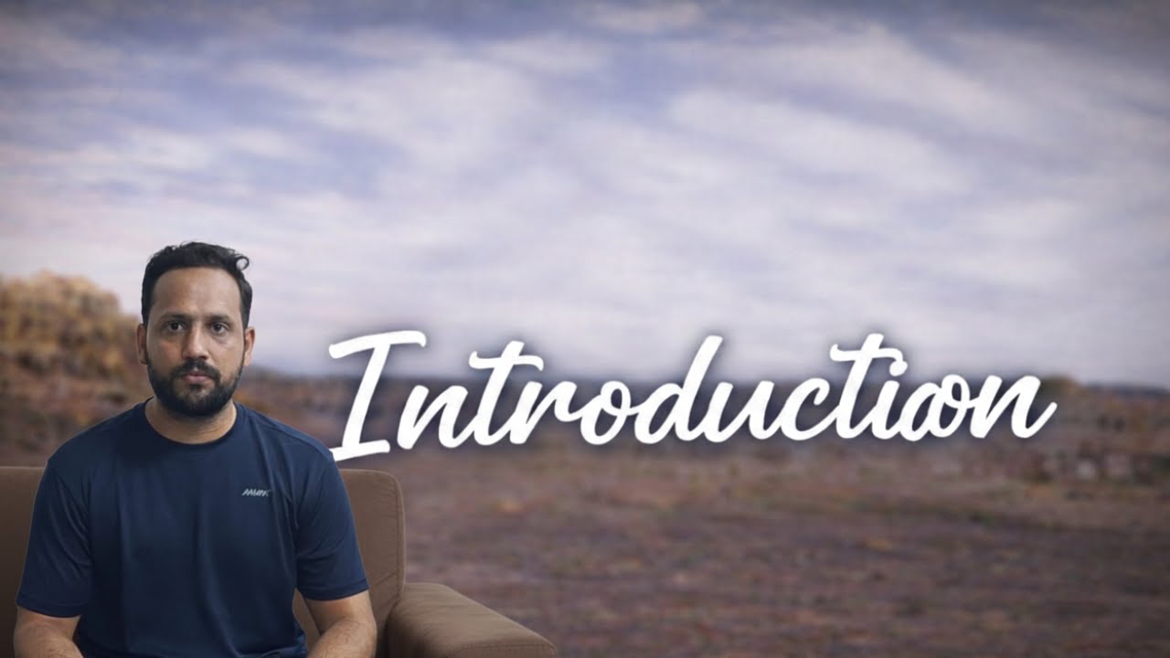 Introduction | Welcome to My Channel | Muhammad Hasham Akram