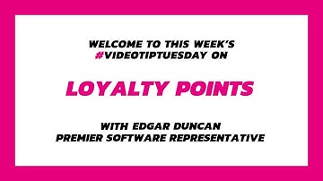 Salon Tips -  Loyalty Points