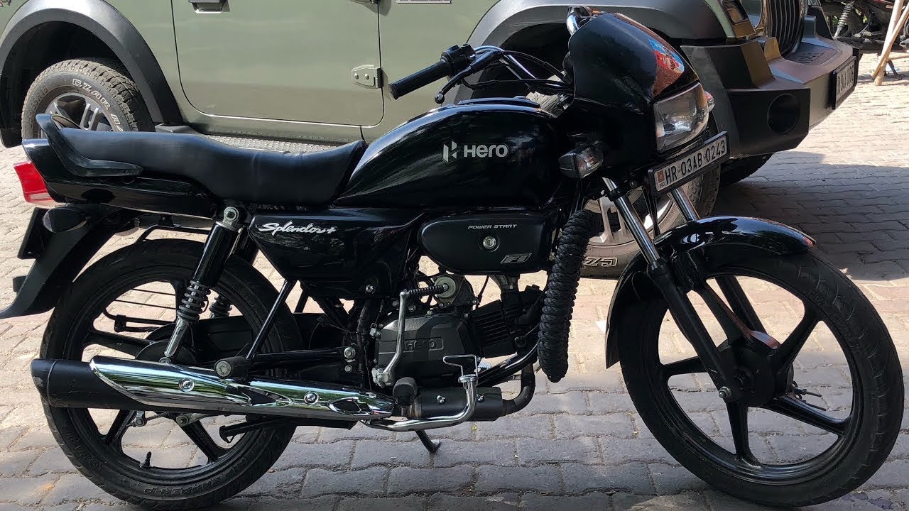 2023 Hero Splendor Plus All Black Details Review  | On Road Price Features mileage | #herosplendor 