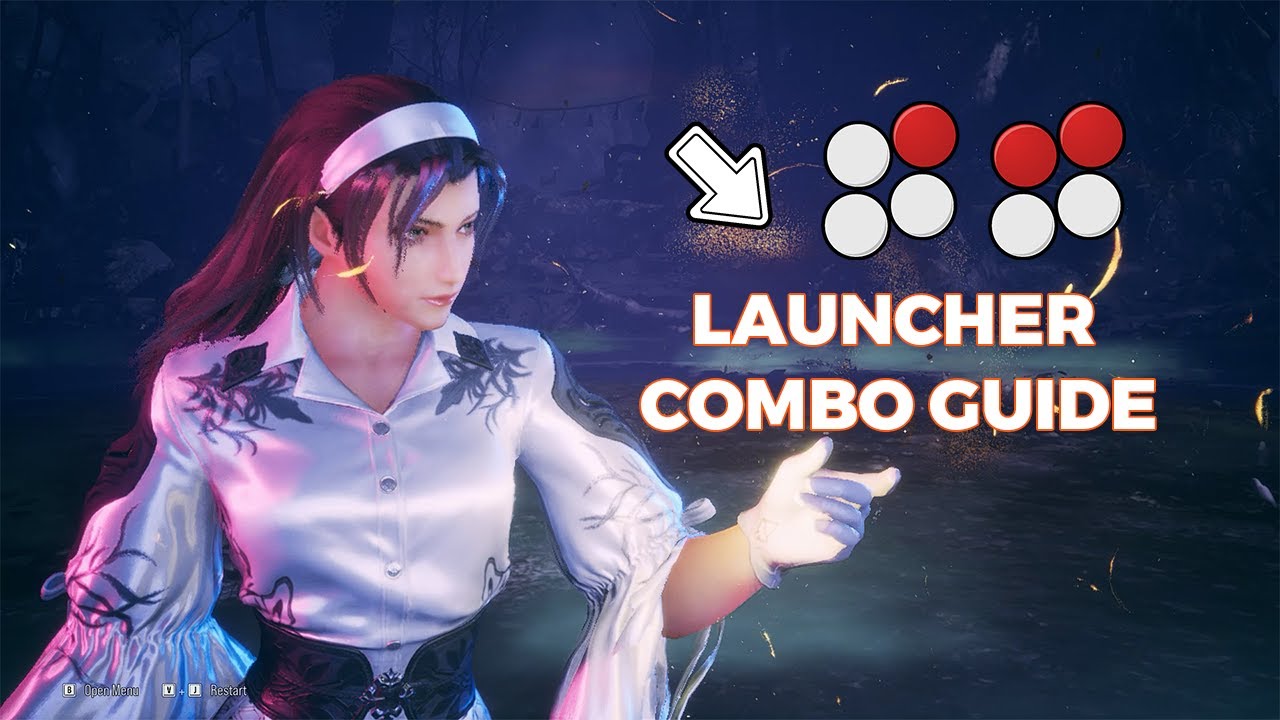 Tekken 8 Jun Kazama High Damage Combo GUIDE | DF2-12 Launcher | Easy Mode