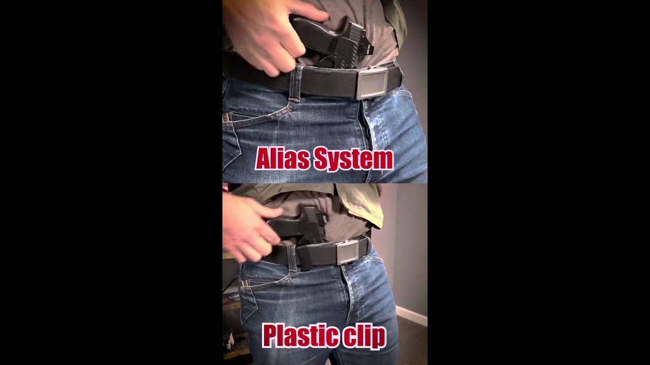 The Alias Is Most Concealed And Secure Holster Clip You Can Get 